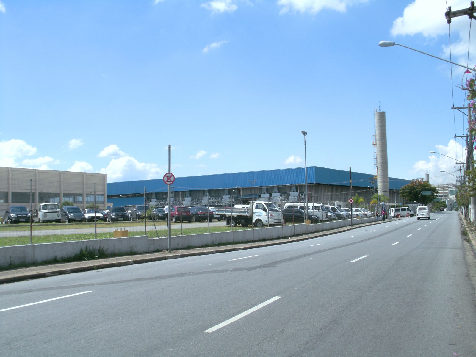Rua de acesso ao Expo Center Norte, em São Paulo, onde aconteceu a Abav Expo 2026