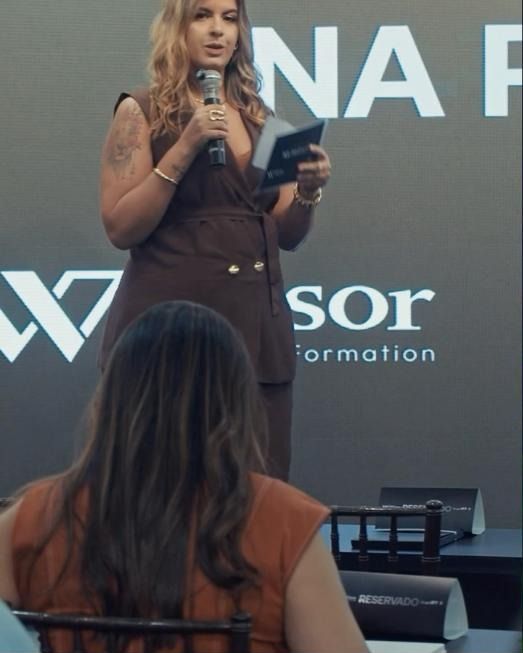 Palestra em evento corporativo produzido pela Panorama