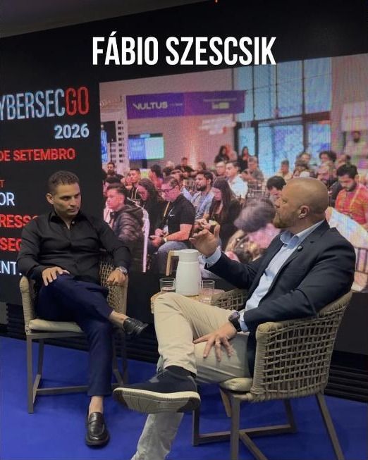 Palco do CyberSecGO, em Goiânia
