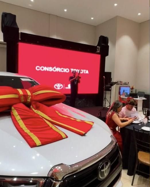 Consórcio Toyota, evento de entrega para clientes contemplados